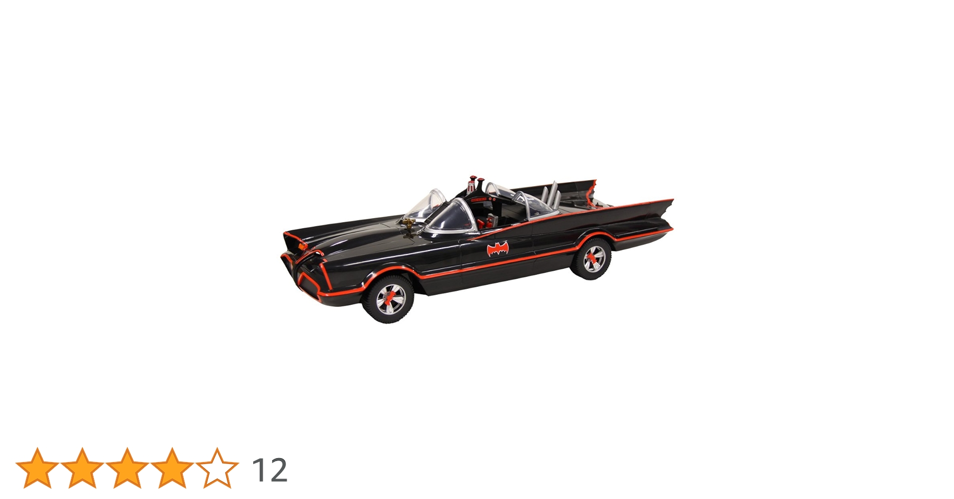 (未使用･未開封品)マテルアクションフィギュア バットマン 1966年TVシリーズ バットモービル 1/12スケール プラスチック製 塗装済みアクションフィギュア Amazon.co.jp: マテルアクションフィギュア バットマン 1966年TV