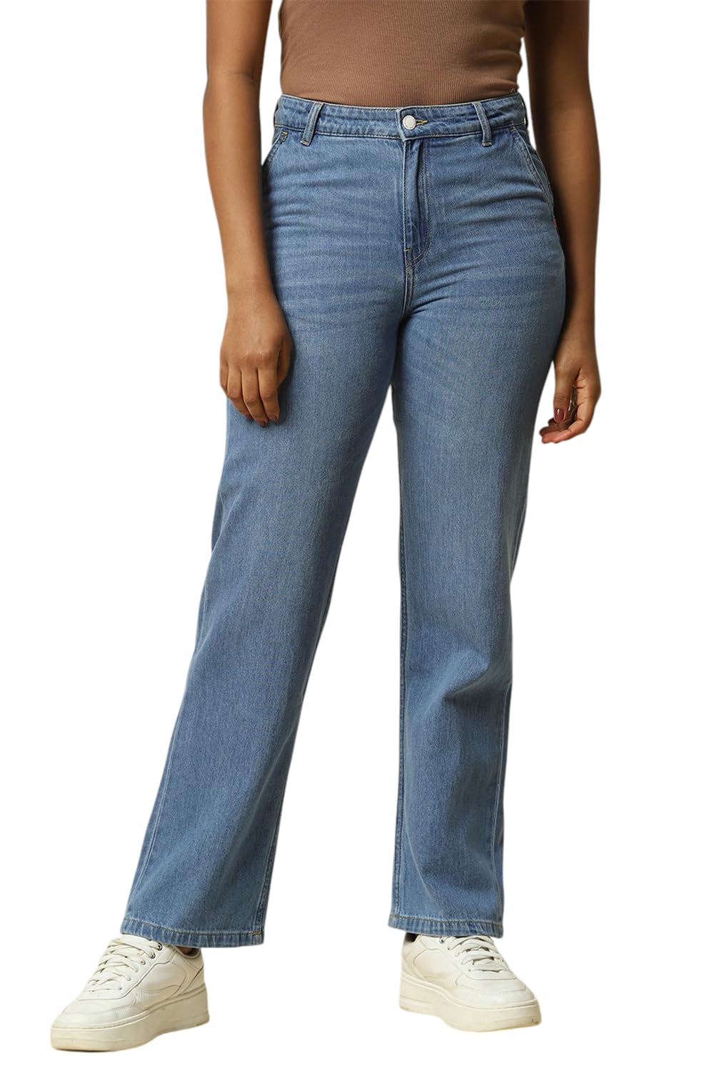 allen solly Women's High Rise Regular Jeans-picture-19