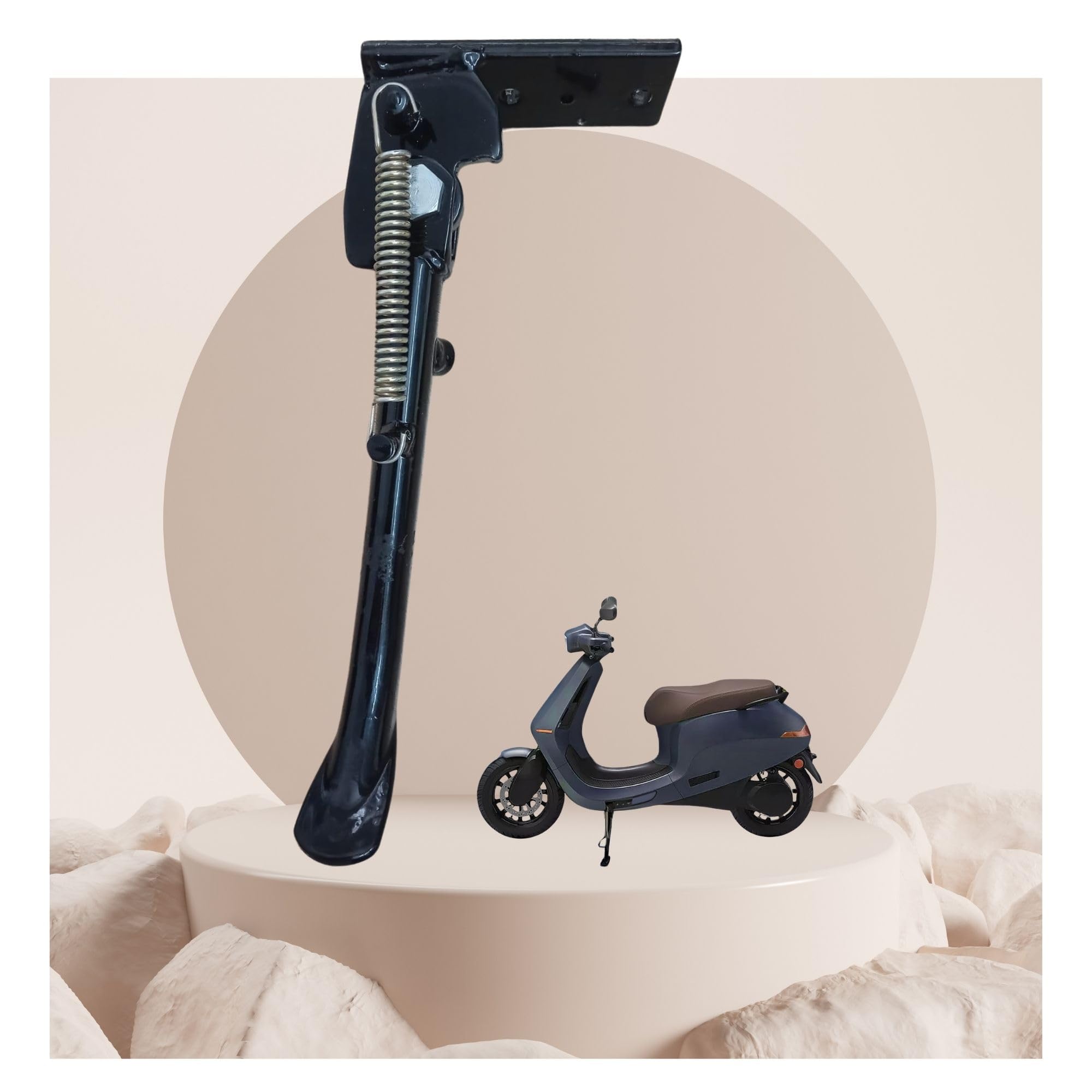 PATHAK OLA Side Stand Gen 1 and Gen 2 (S1 Pro | S1 Air | S1 X | S1 X Plus) Side Stand Compatible for All OLA Electric Scooters, Ola Accessories for EV Scooter | Made of Heavy Duty Material-image-39
