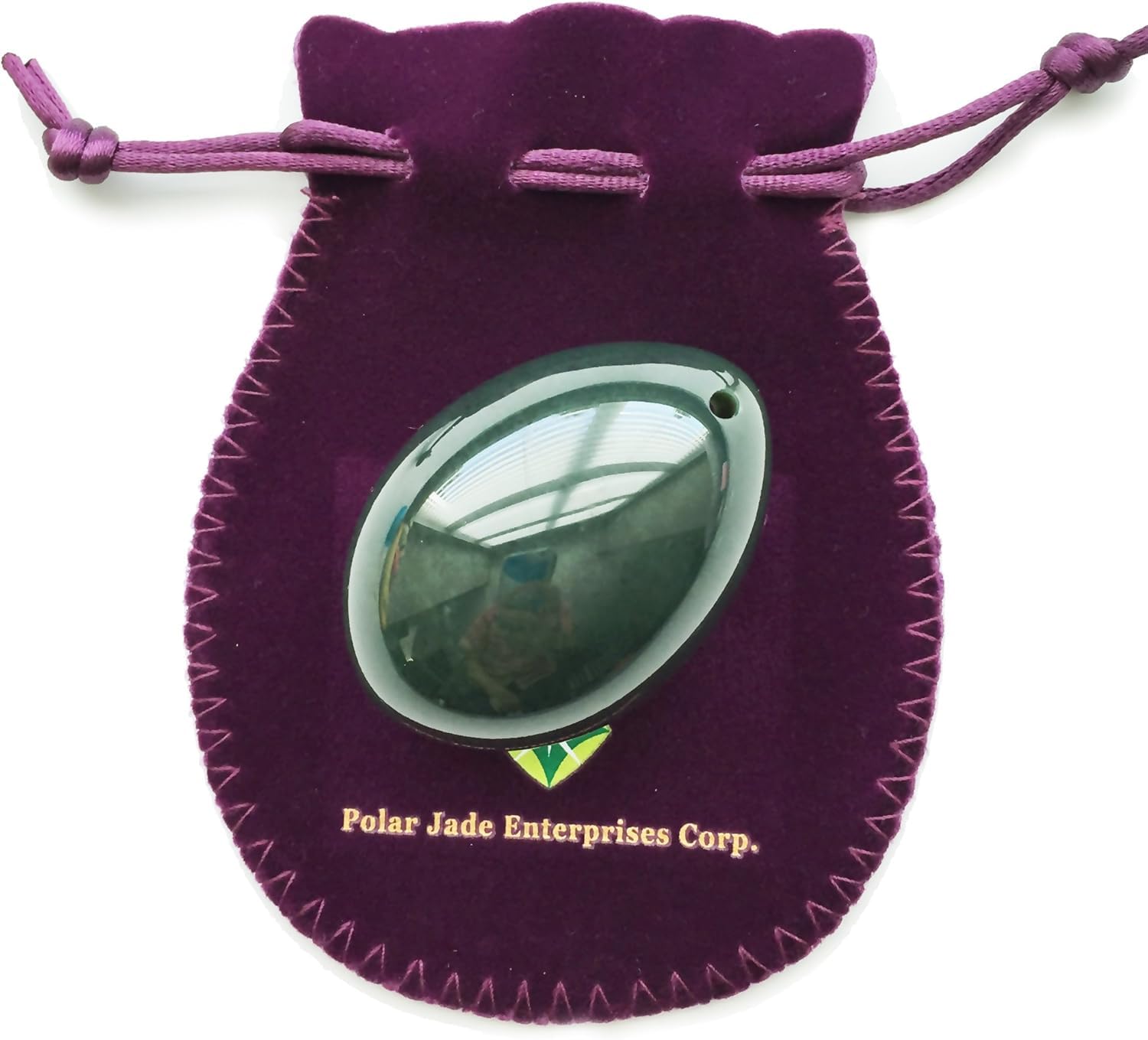 Amazon.co.jp: 天然ネフライト翡翠ストーンエッグ Nephrite Jade Stone 