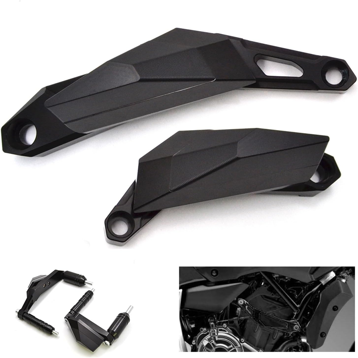 RONGQI LNNRYP CNC Frame Slider Protector Guard Compatible with Yamaha