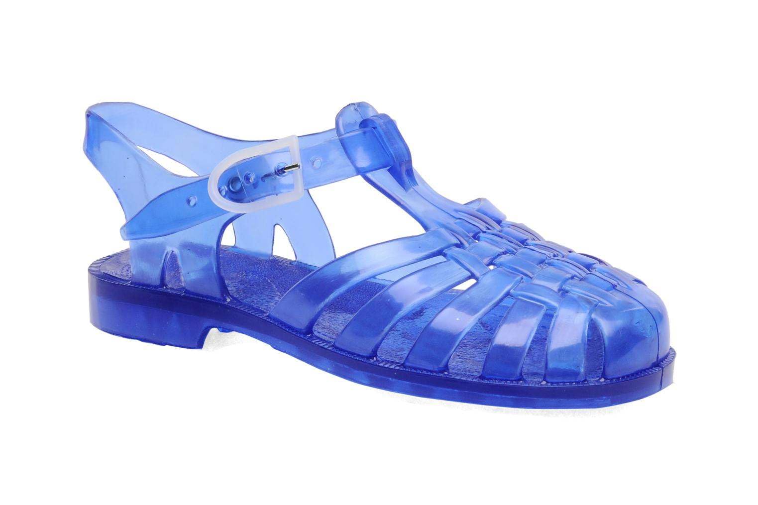 Meduse - Sandales en Plastique Bleu translucide - Bleu
