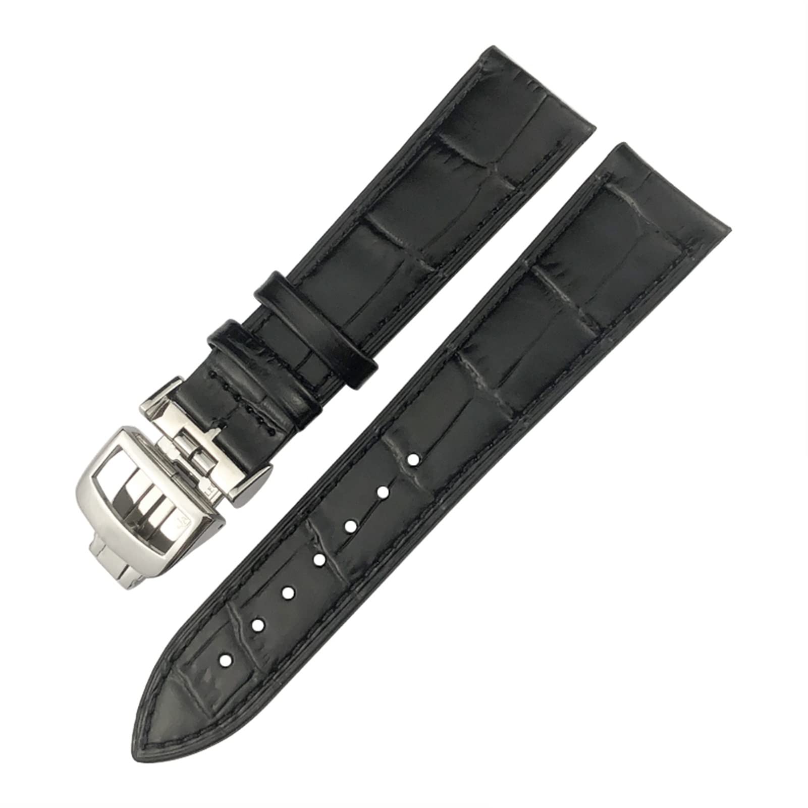 Bracelet de montre 20mm en agate compatible Jaeger LeCoultre Master Moonphase - 8