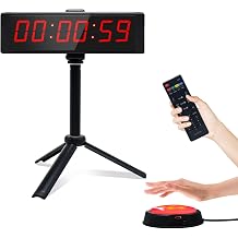 Gym Timer with Button Electric Gym Timer with Remote 12/24H Digital Timer for Home Gym
