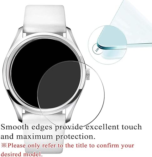 Miniatura 3 de Paquete de 3 Protector de pantalla de vidrio templado, compatible con HUAWEI Watch GT2e de 1.811in GT 2e Smart Watch Smartwatch 9H