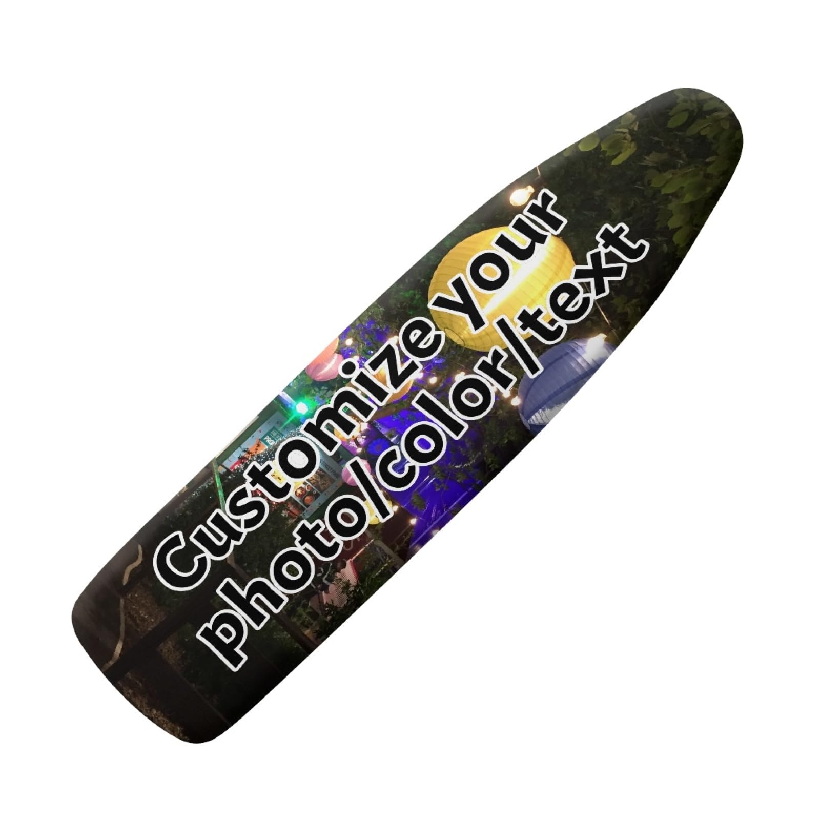 ＨＡＯＡＮＧＺＨＥ Ironing Board Cover, custom made ironing board cover padded, Elastic Edge Padding Ironing Board Covers, With your own photos and text, for Steam Ironing Station, Easy Fit, Various sizes