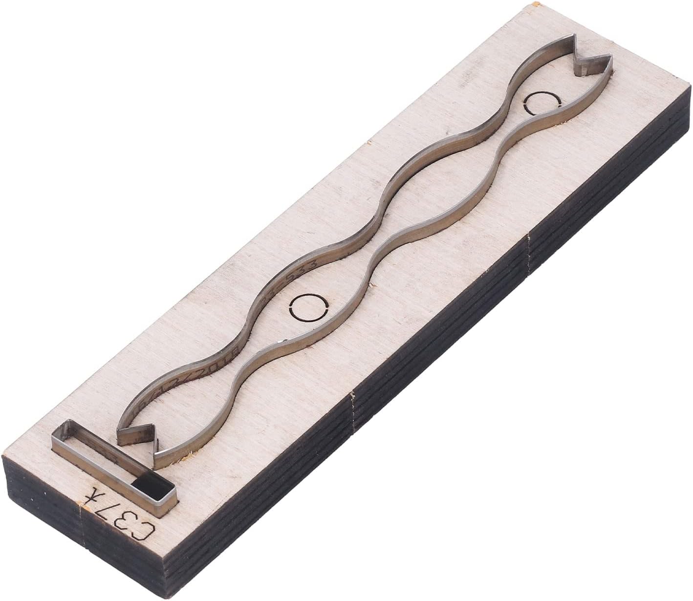 Leather Die Cutter, Leather Cutting Dies Multi Function Thick Wooden Base Easy