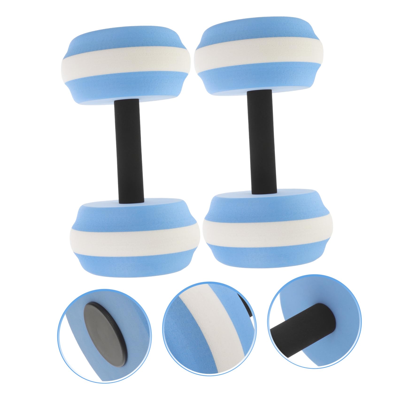 Manubri Galleggianti Acquatici Blu in Eva, 1 Paio per Piscina