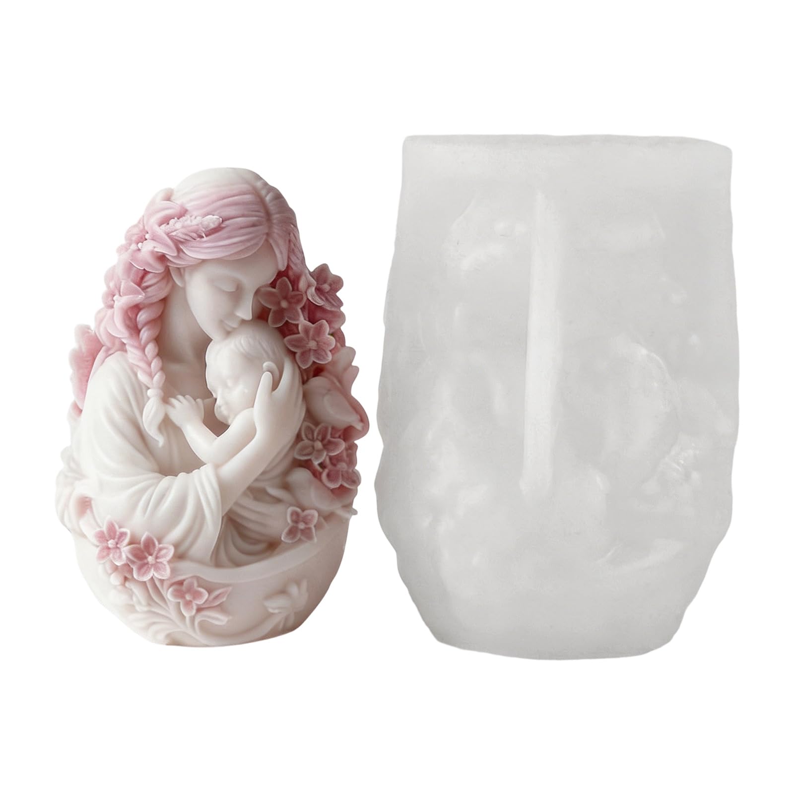 Buxuaaaa Exquisite Artistic Silicone Mold for Soap Crafting with Detailed Designs for Projects and Home Activity Making Supplies