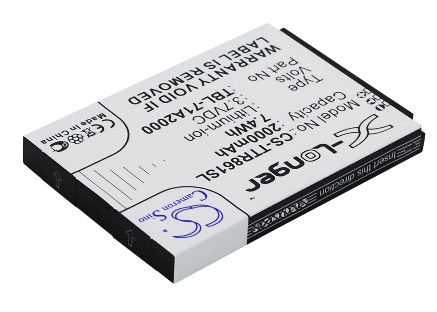 VINTRONS Replacement Battery for TP-Link TBL-71A2000, (2000mAh/7.4 Wh),