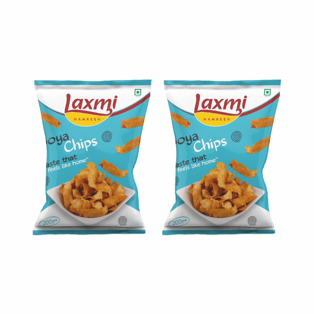 Laxmi Namkeen SOYA CHIPS | Crispy, Crunchy & Spicy Soya Snack | Ready to Eat Delicious SOYA CHIPS |Healthy and Tasty snacks |Pack of 2 (200 GMS EACH) (B0BTP2PVFW) Amazon Price History, Amazon Price Tracker