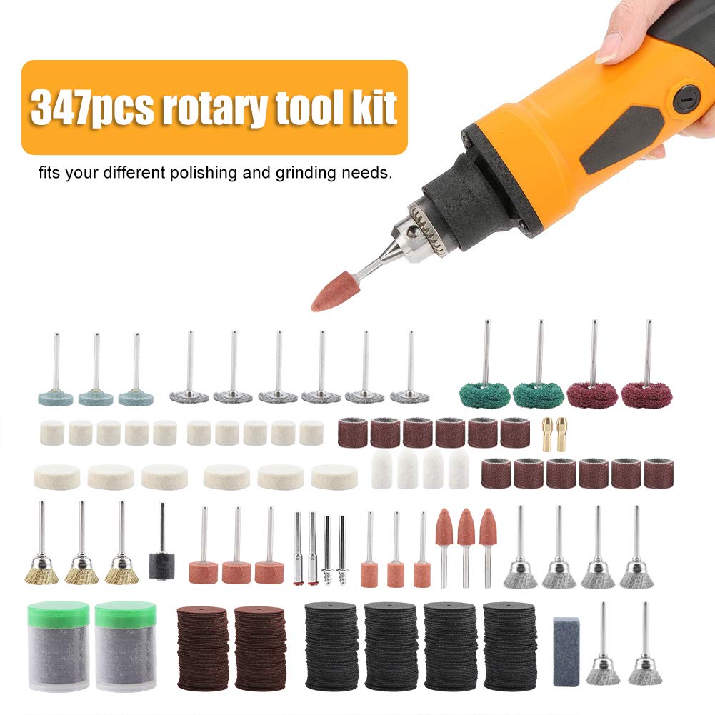 347Pcs Rotary Wheel Polishing Accessories Set - Image 2