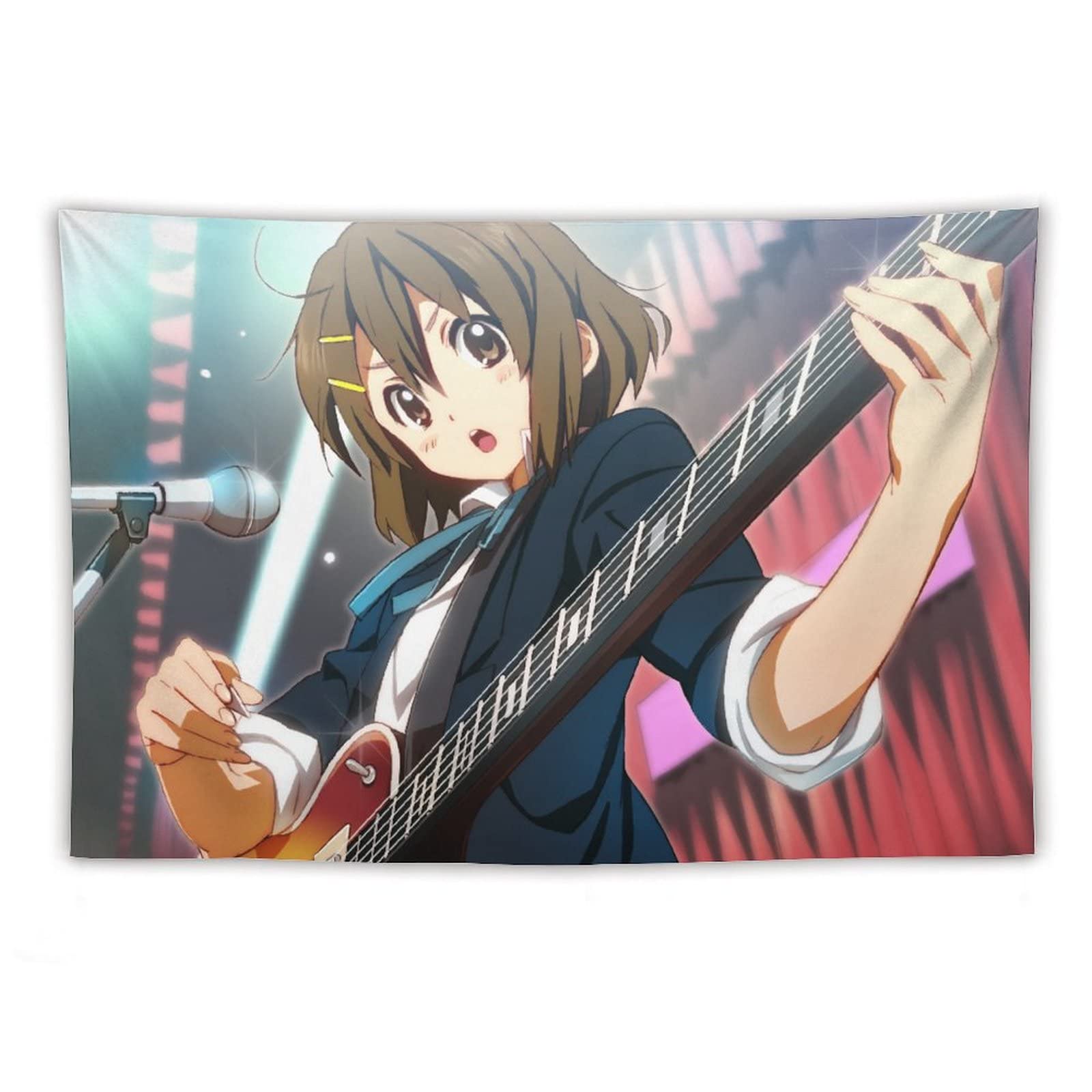 Amazon.co.jp: タペストリー オシャレキャラクター柄 けいおん 平沢唯