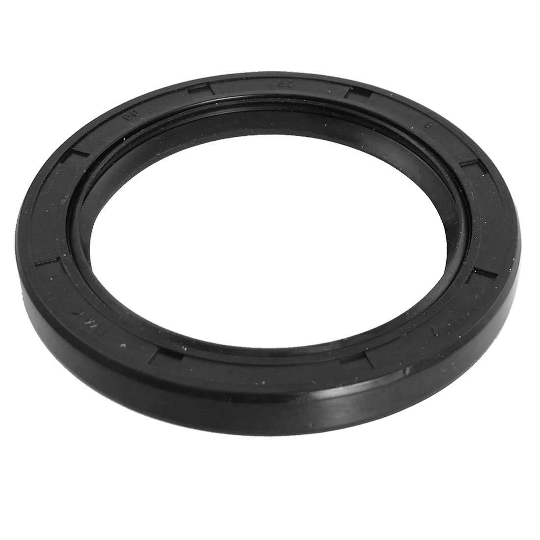 Ruilogod Black Nitrile Rubber Dual Lips Oil Shaft Seal TC 60mm x 80mm x 8mm (id: 50a 0ab 4fc f48 d2c (id: 50a 0ab 4fc f48 d2c