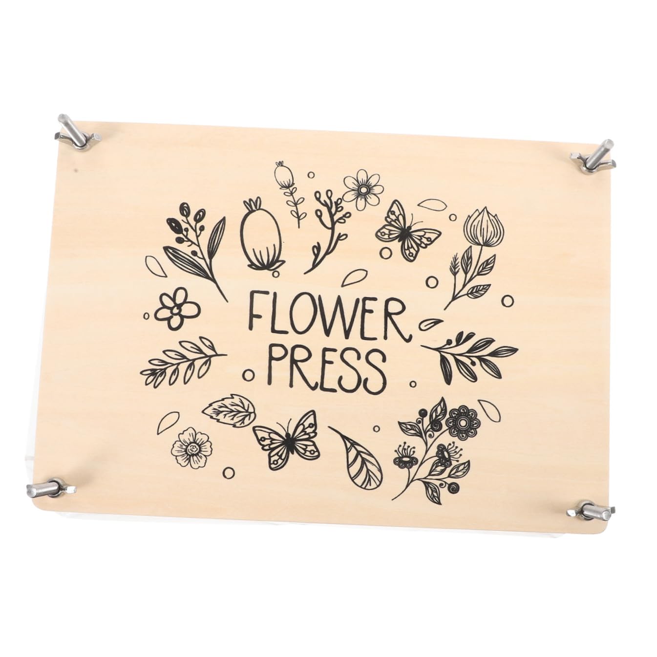 LABRIMP Blumenpressset mit Zubehör für Pflanzen Blumenpresse-set für DIY Presswerkzeug für Blumen Blättern und Früchte Inklusive Trocknungsgerät für Gepresste Trockenblumen