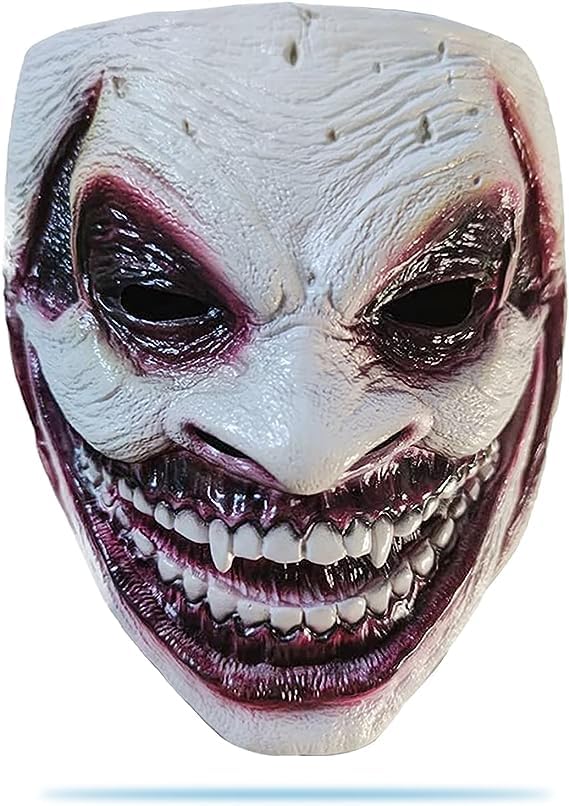 The Fiend Bray Wyatt Cosplay Mask Scary Halloween Full Head Latex Realistic Demon Face Mask Halloween Ghostface Costume Accessory