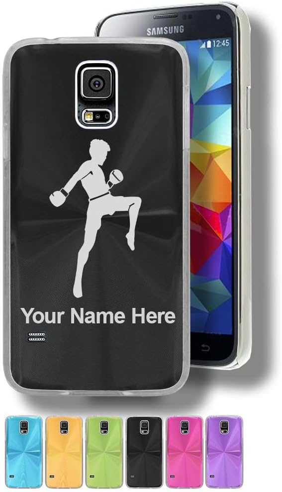 Case for Samsung Galaxy S5 - Muay Thai Fighter - Personalized Engraving Included