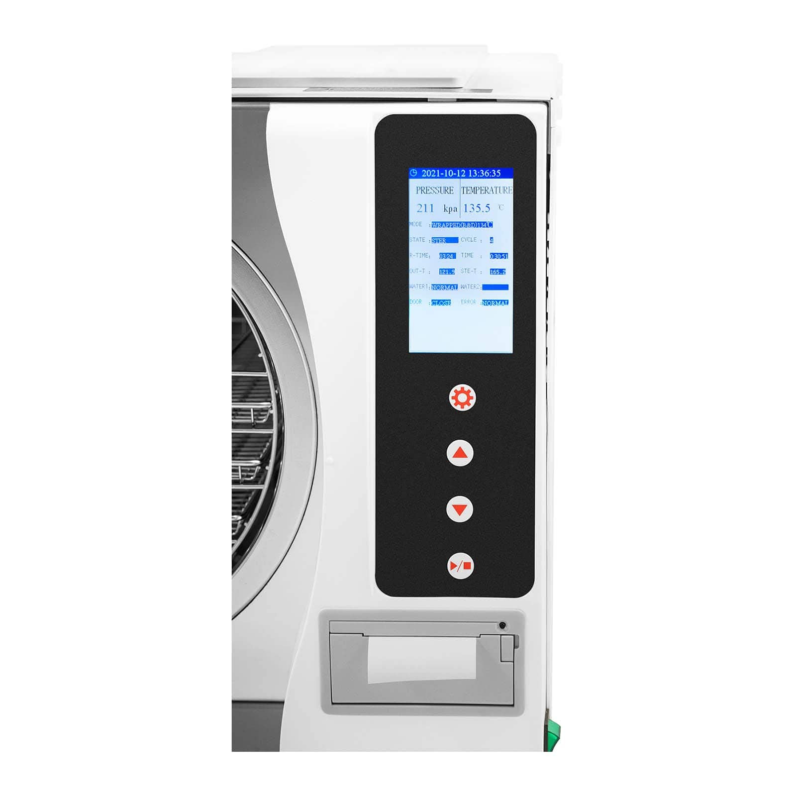 Steinberg Systems SBS-AC-1200 Autoklav Klasse B 12 L LCD 6 Standardprogramme Autoklav-Sterilisator Laborautoklav Autoklav Labor