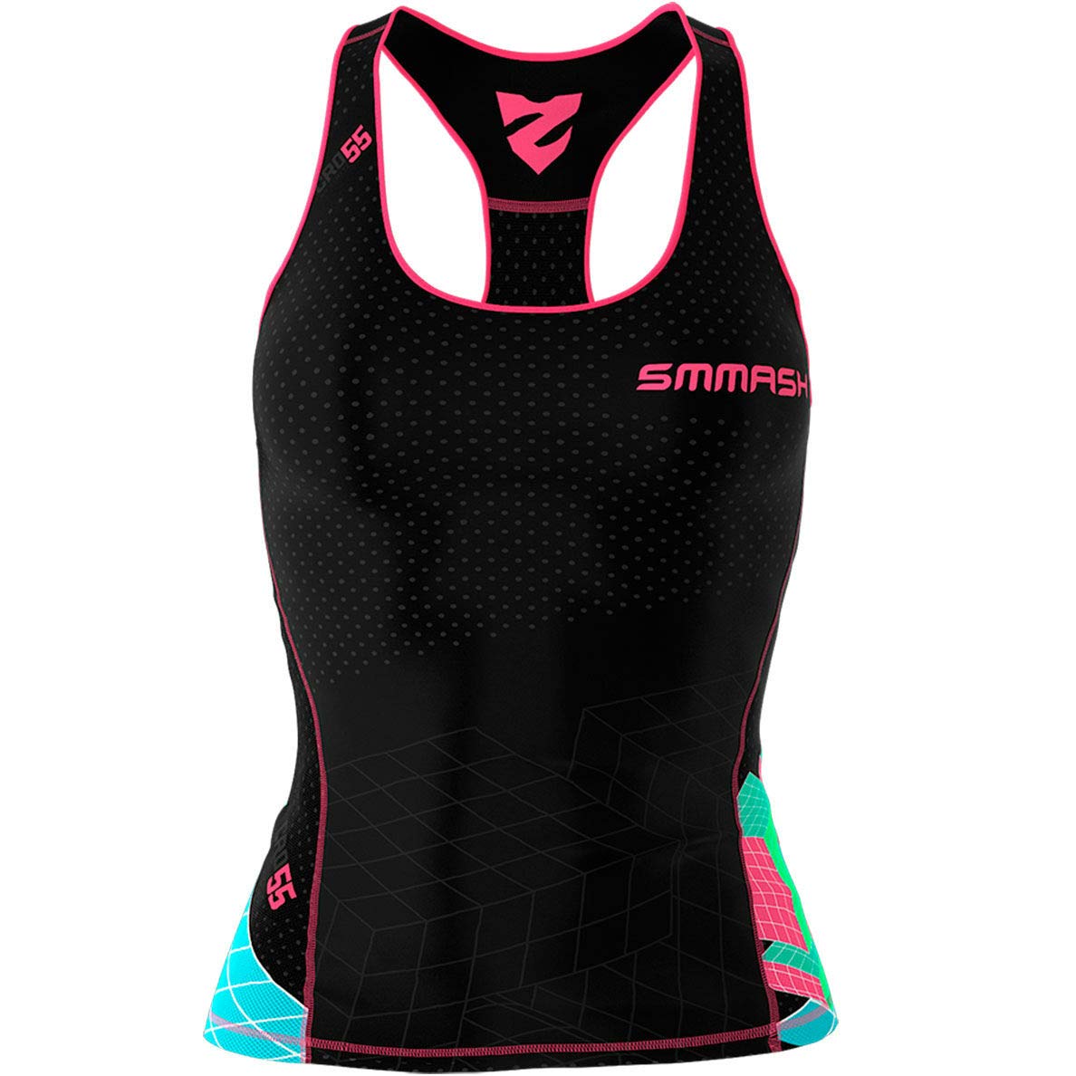 SMMASH Steampunk Sport Top Tank para Mujer, Camiseta de Tirantes Deportivas, Camiseta sin Manga para Fitness, Yoga, Formación, Material Transpirable y Antibacteriano — view 27