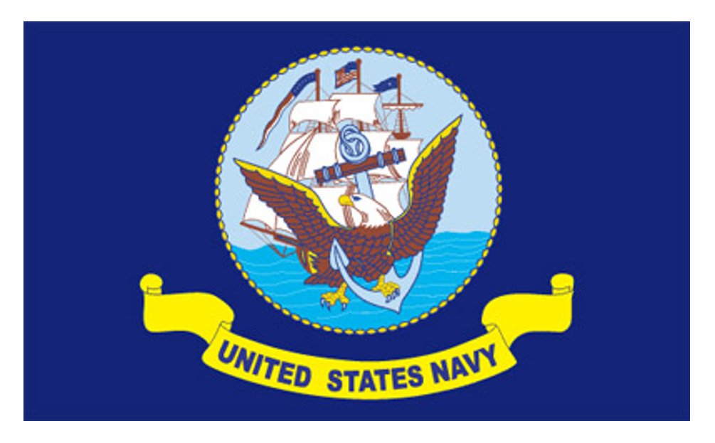 US Navy Flag 5ft x 3ft