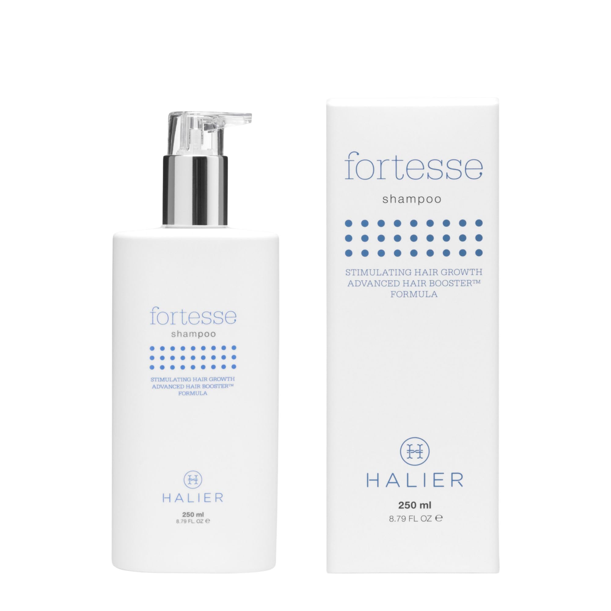 Fortesse Shampoo for Women Against Hair Loss 250 ml | Advanced Hair Booster™ Formula | Stronger Hair and Increased Volume | Biotin & Horsetail | Regenerating | Dermatologically Tested