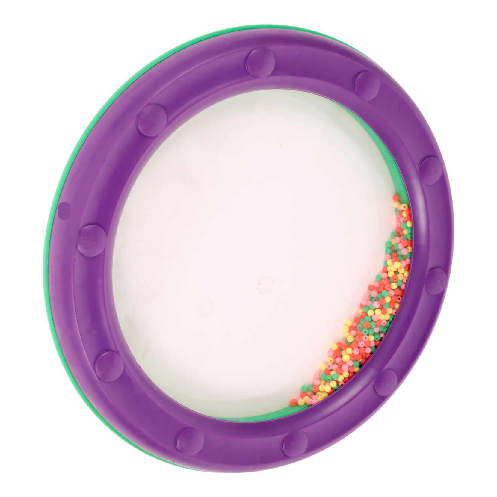 Tambour Océan en Plastique pour Bébé, Instrument de Percussion | Bavure, Stimule L’ouïe, Jouet Musical pour Garçon et Filles, Apparence Élégante et Généreuse