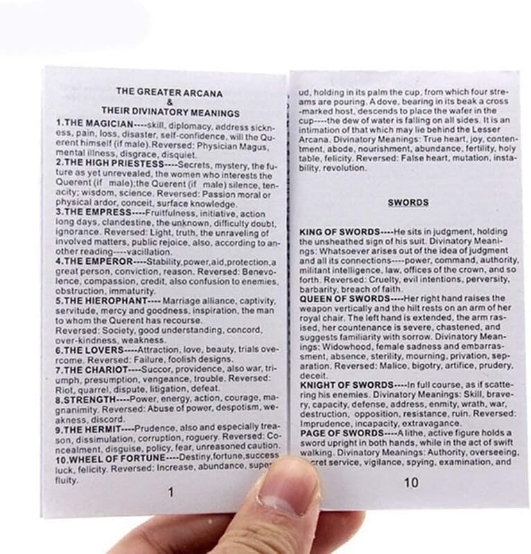 Image of Play New Tarot Card Game with Guide Book 78 Pieces Holographic Tarot Cards Deck Future Telling Game with Colorful Box for Beginners (Design 4)