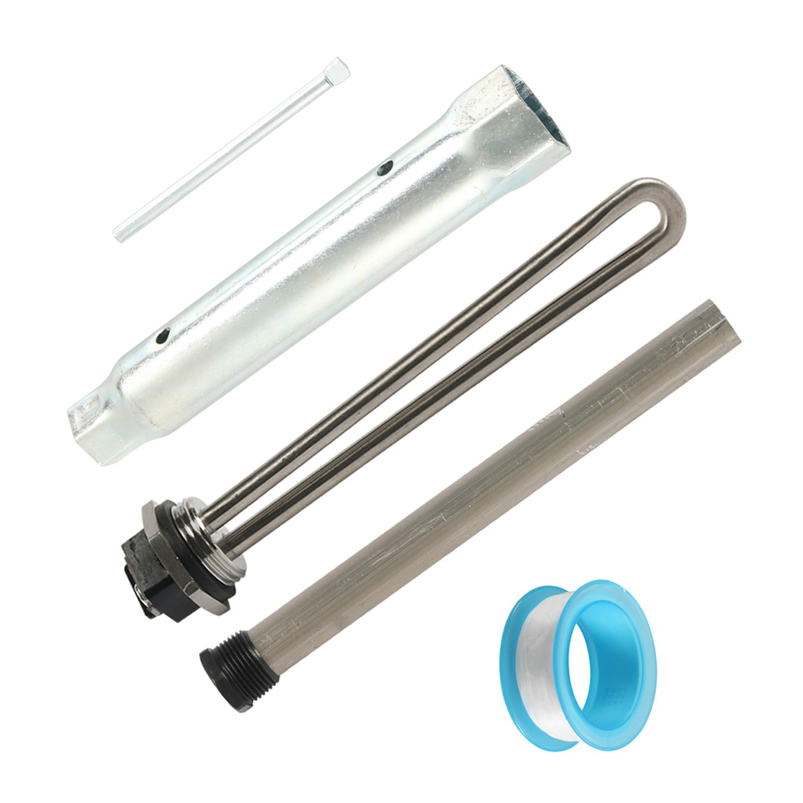 Campers Set di ricambio per scaldabagno 520900 520789 con asta anodica e manicotto resistente alla corrosione Scaldacqua parti