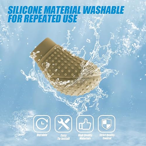 Miniatura 5 de Zufoty Cubierta para pomo de palanca de cambios de automóvil, cubierta de perilla de palanca de cambios para automóvil, accesorios de protección