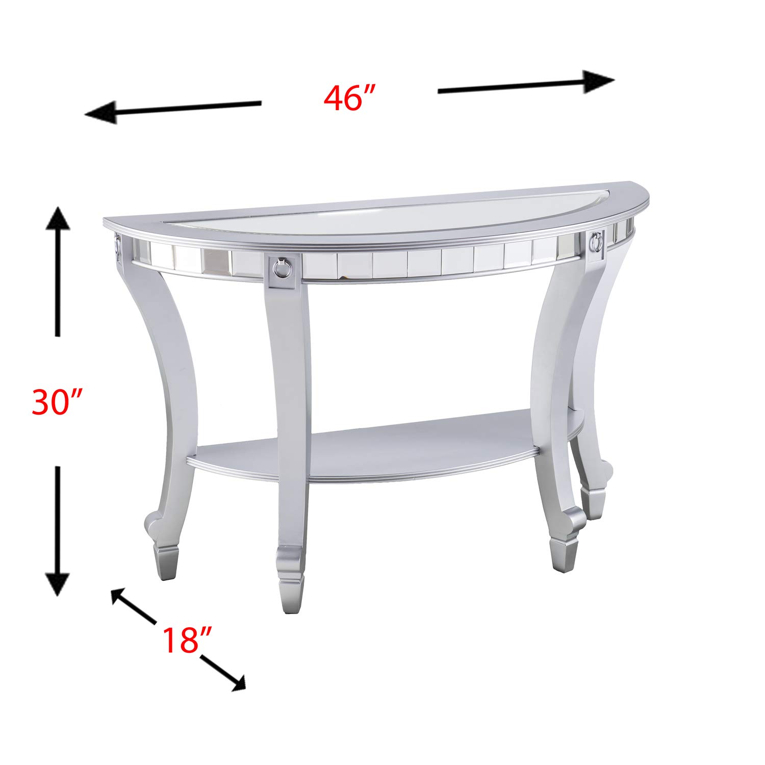 Amazon｜SEI Furniture リンゼイ グラムミラーデミルン コンソール