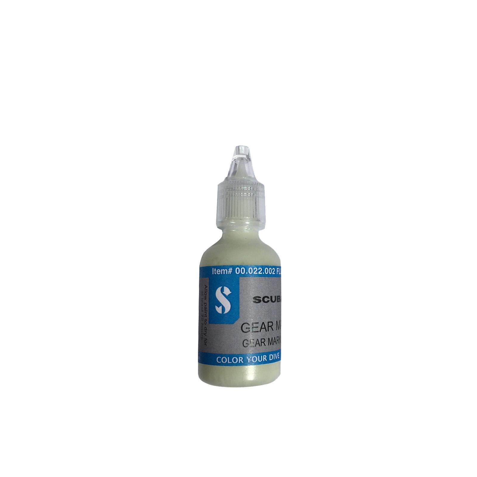 Scubapro gear marker, fluorescent