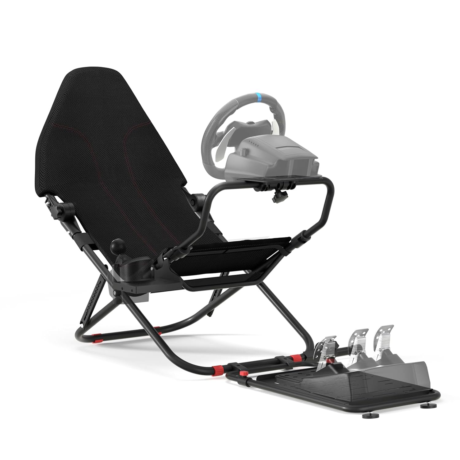 RACGTING Racing Simulator Cockpit for G29/G920/G923, Foldable & Adjustable Racing Seat for Thrustmaster T300RS/248/T-GT II, Fanatec CSL DD/GT DD Pro/ClubSport DD/DD+, MOZA R5, SIMAGIC Alpha Mini RACGTING Racing Simulator Cockpit for G29/G920/G923, Foldable & Adjustable Racing Seat for Thrustmaster T300RS/248/T-GT II, Fanatec CSL DD/GT DD Pro/ClubSport DD/DD+, MOZA R5, SIMAGIC Alpha Mini