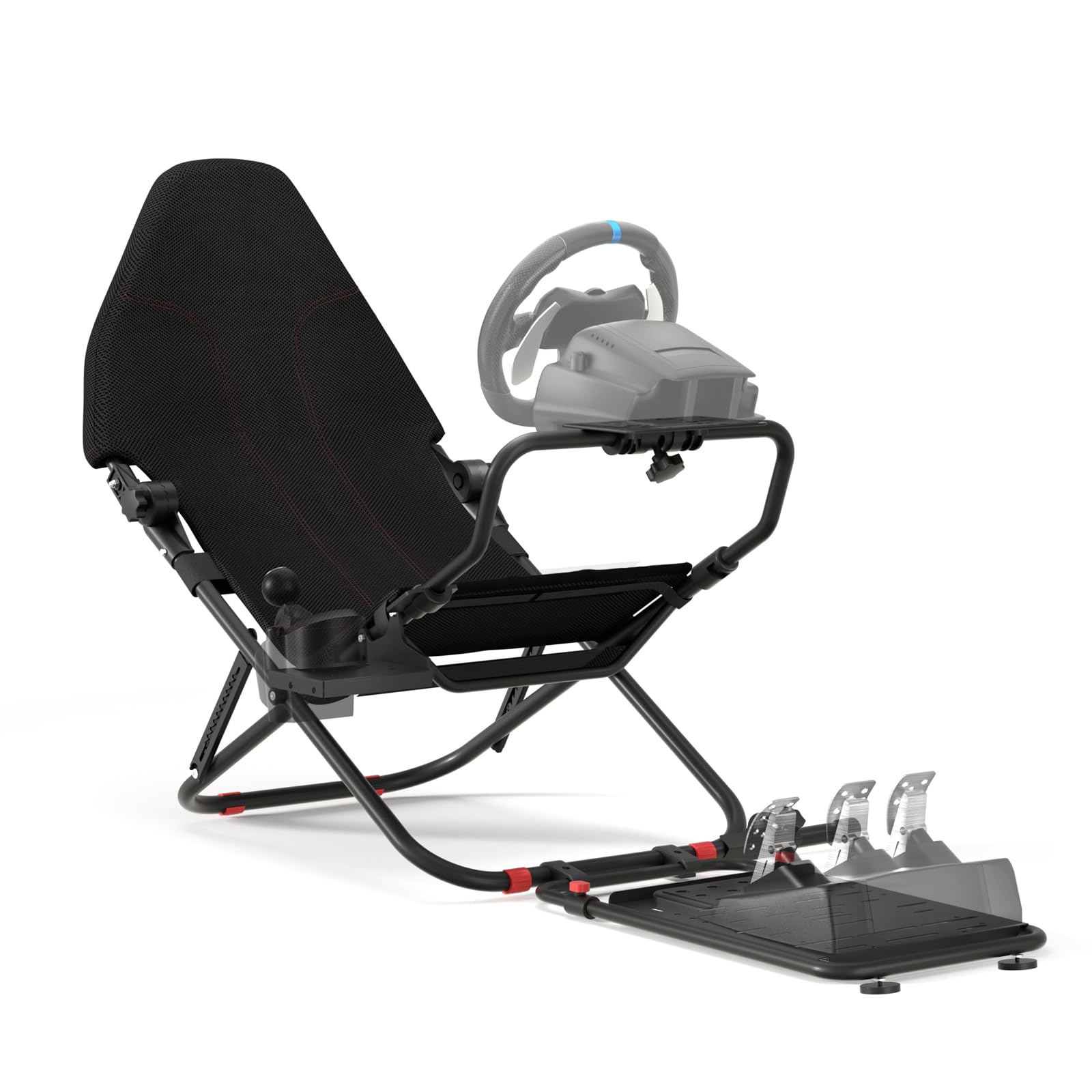 RACGTING Racing Simulator Cockpit for G29 G920 G923 Foldable Adjustable Racing Seat for Thrustmaster T300RS 248 T-GT II