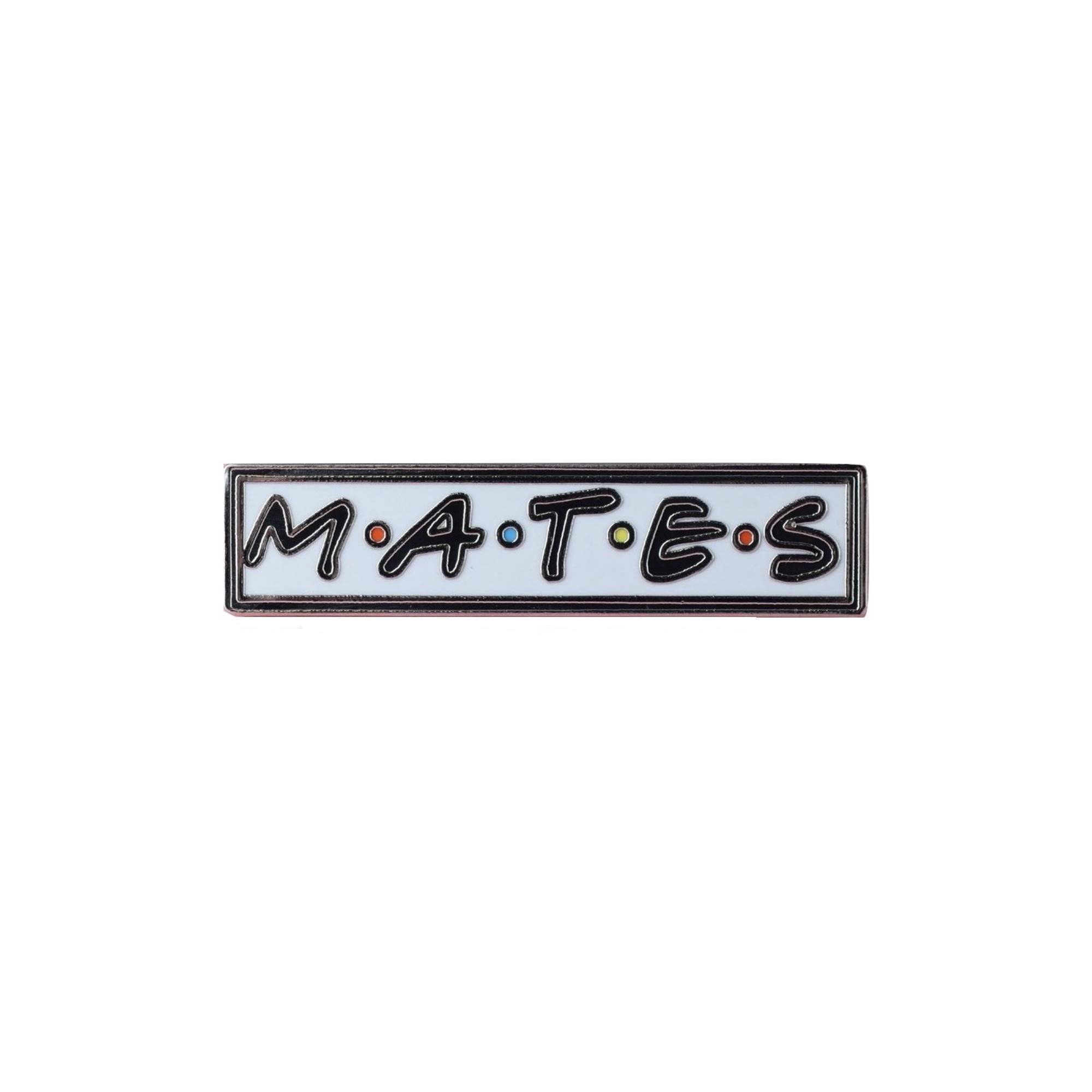 Minimum Mouse Unisex Multi Coloured Mates Lapel Pin Badge