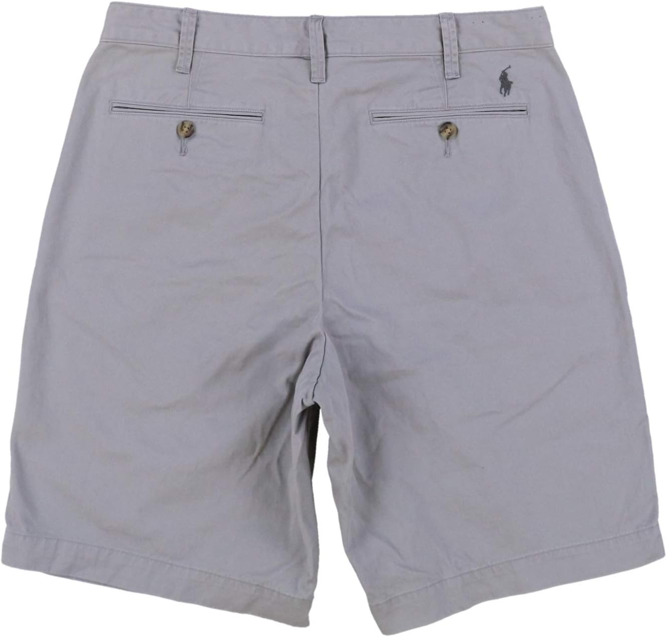 Polo Ralph Lauren Mens Relaxed Fit 10in Chino Shorts (38, Gray)