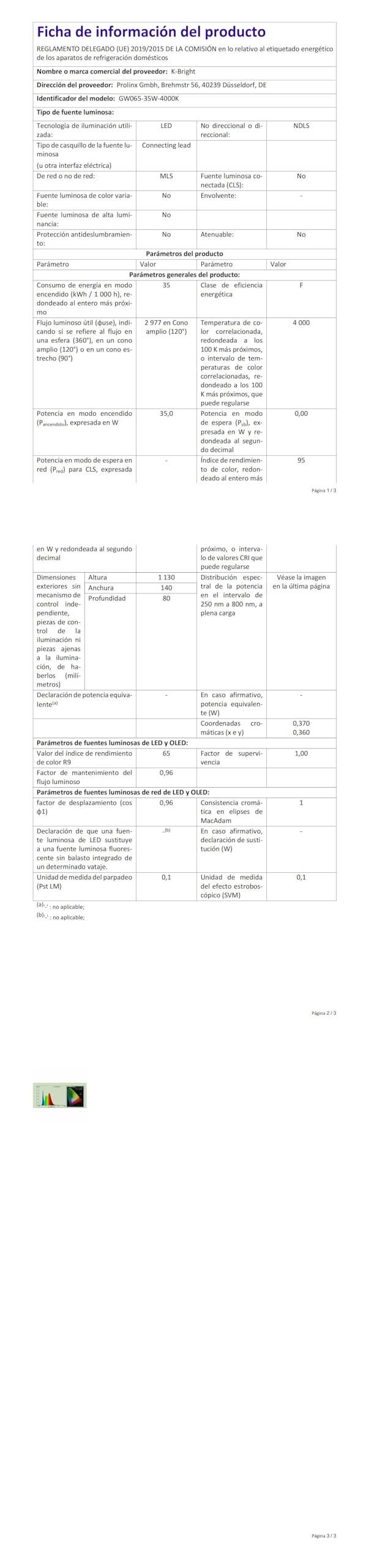 K-Bright 35W Aplique Pared Interior LED, lámpara de pared moderna de 110 cm para el dormitorio, sala de estar, IP44,4000K, arriba y abajo de iluminación, Negro