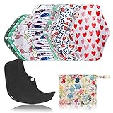 【Verschiedene Größen und Farben】 10 Stück in verschiedenen Farben waschbare Slipeinlagen in 2 Größen für die meisten Menschen. Inklusive 7er-Pack langen Menstruationstuch-Pads (25,7 cm x 18,3 cm), 3er-Pack kurze Slipeinlagen (20,4 cm x 18,3 cm), 1 tragbare, wasserdichte Mini-Tasche und 1 Geschenk-Box. Wenn Ihr Menstruationsvolumen schwer ist, ist das 25,7 cm lange Menstruationstuch praktisch für Sie bei der Arbeit. Die 20,4 cm kurzen Einlagen sind sehr bequem und geeignet für das tägliche Leben oder Reisen mit geringer Menstruation.