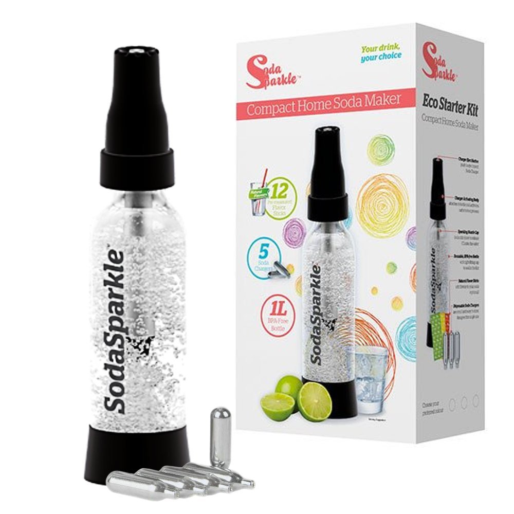 SodaSparkle The Eco Sparkle Sparkling Machine Carbonated Water Soda