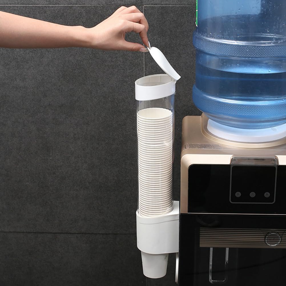 Disposable Paper Cup Free Wall Mounted Dispenser Holder, Punch