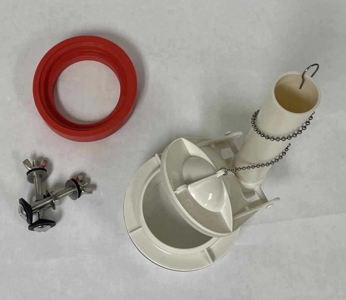 Champion 4 Flush Valve Assembly Replacement for Two Piece Toilets by NuFlush