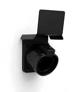 EVify Type 2 Wall Mount Holder for Charging Cable - Durable Stainless Steel Cable Holder for Wallbox & Electric Car