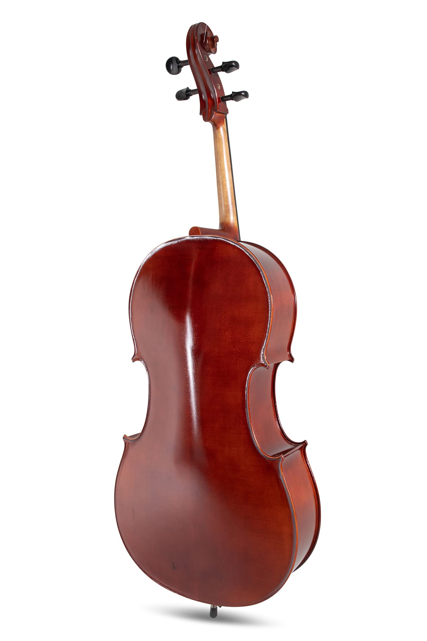 PURE GEWA Set violoncello EW Set in ebano - Violoncello 4/4, Set pronto per suonare, incl. borsa per violoncello, arco, colofonia, cordiera con regolatori di precisione, puntale