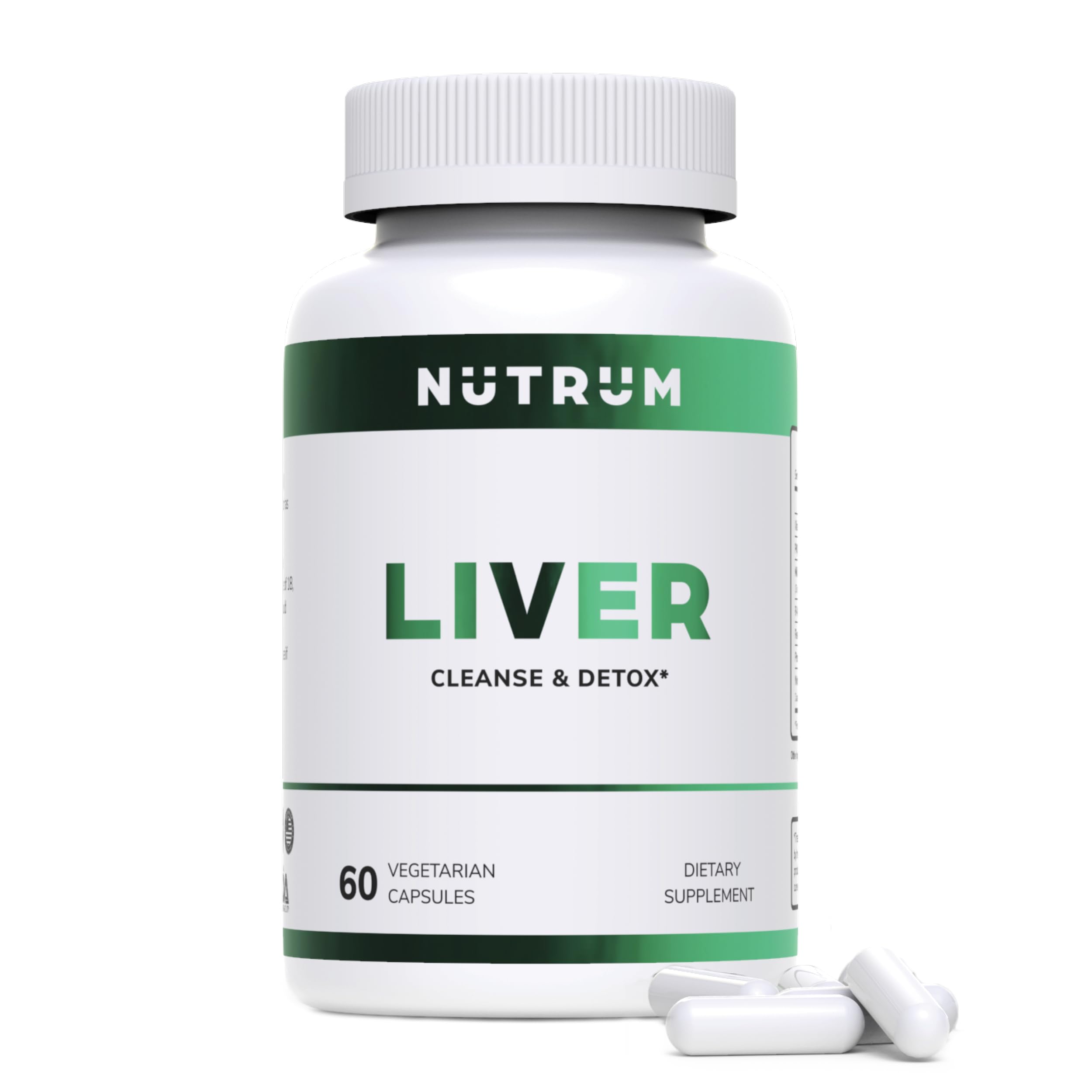 Liver Cleanse & Detox – Milk Thistle + Dandelion + Artichoke – Supports Healthy Liver Function | Third Party Tested, Non-GMO, Made in USA