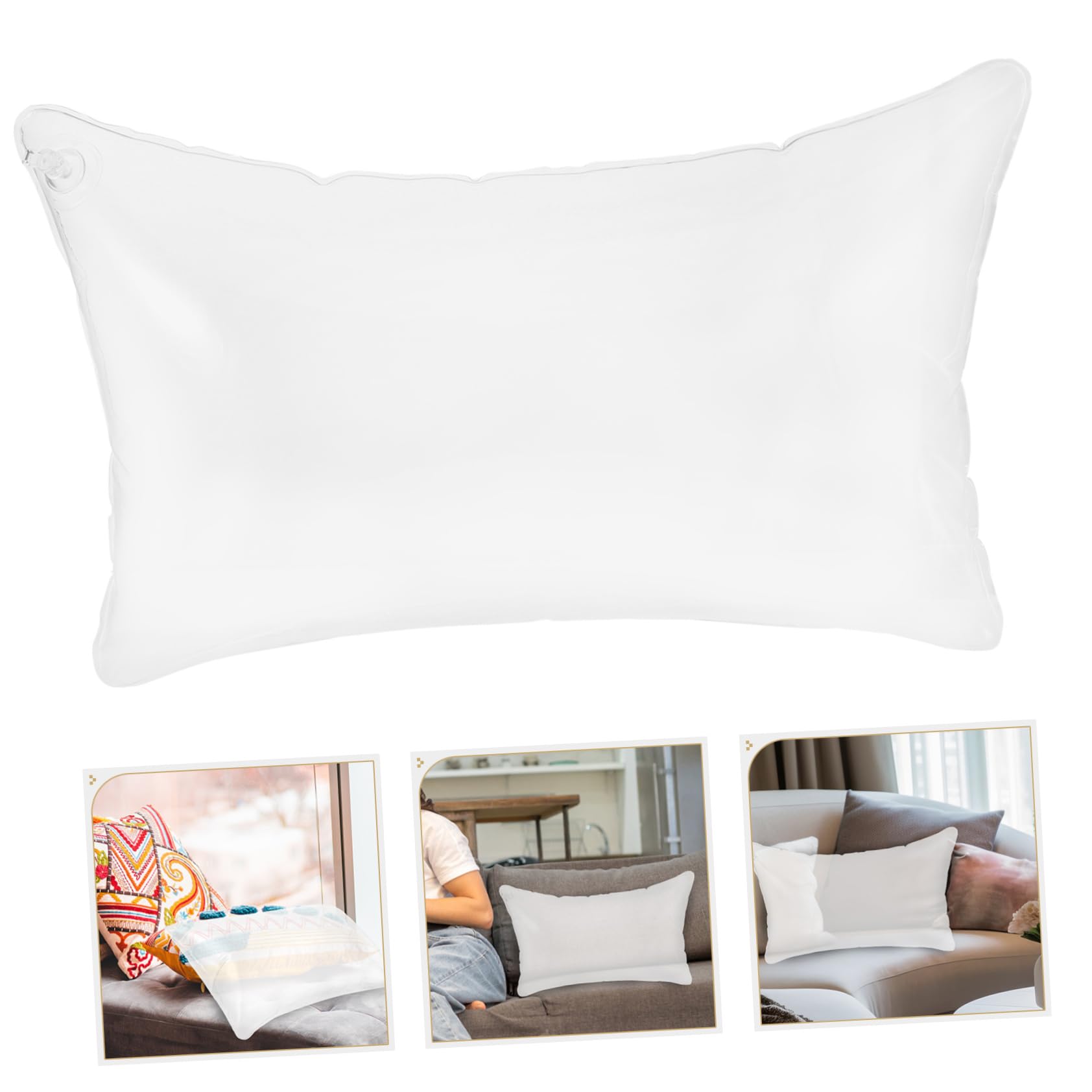 Mikinona Lot De 4 Coussins Gonflables pour Le Camping Coussins Décoratifs pour Le Camping pour L'extérieur