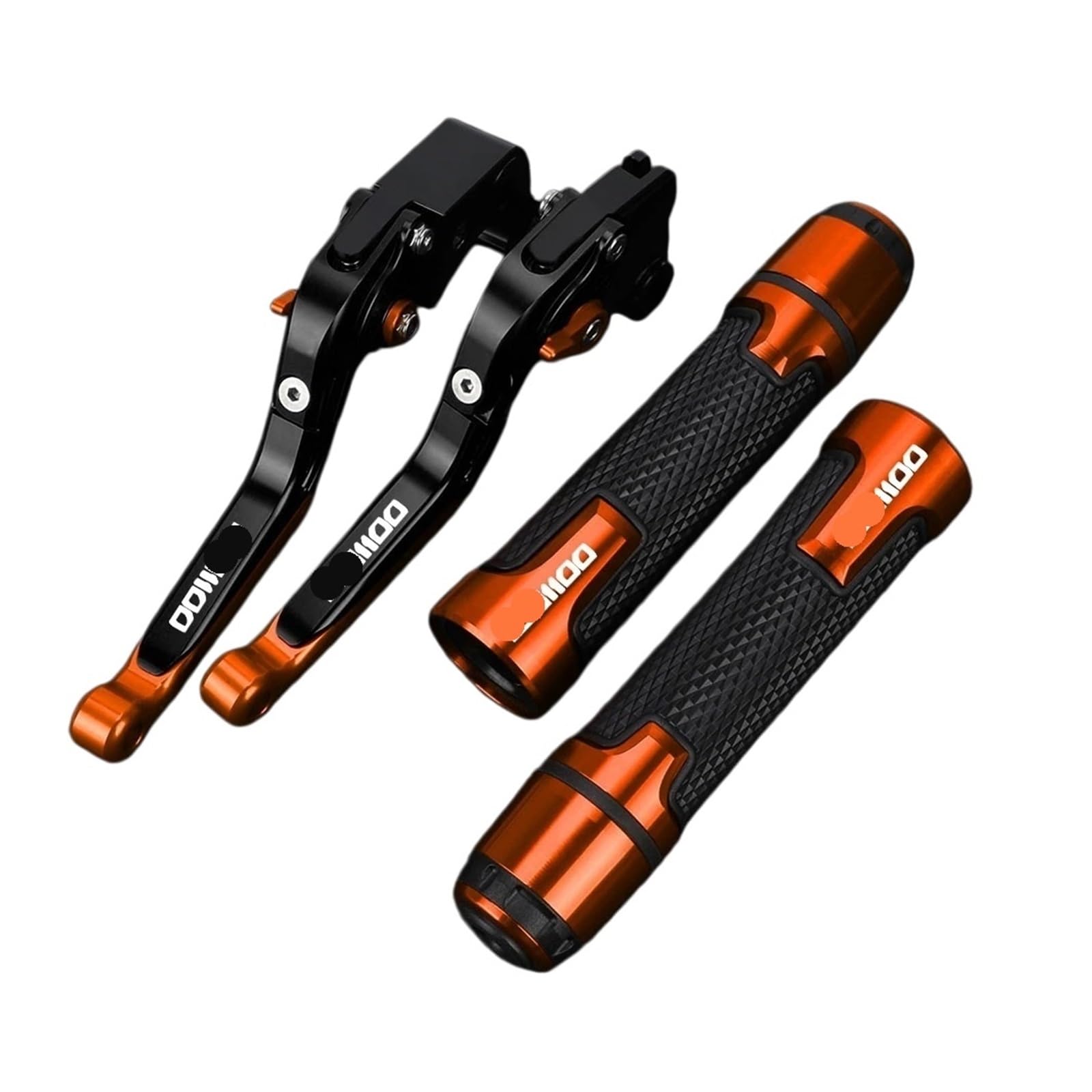 WFSOWXDM Motorcycle Levers Brake Clutch Handle Lever 2013-2016 2015 2014 Motorcycle Aluminum Adjustable Brake Clutch Lever Handlebar Hand Grips Ends for Hond&a CB1100 CB 1100
