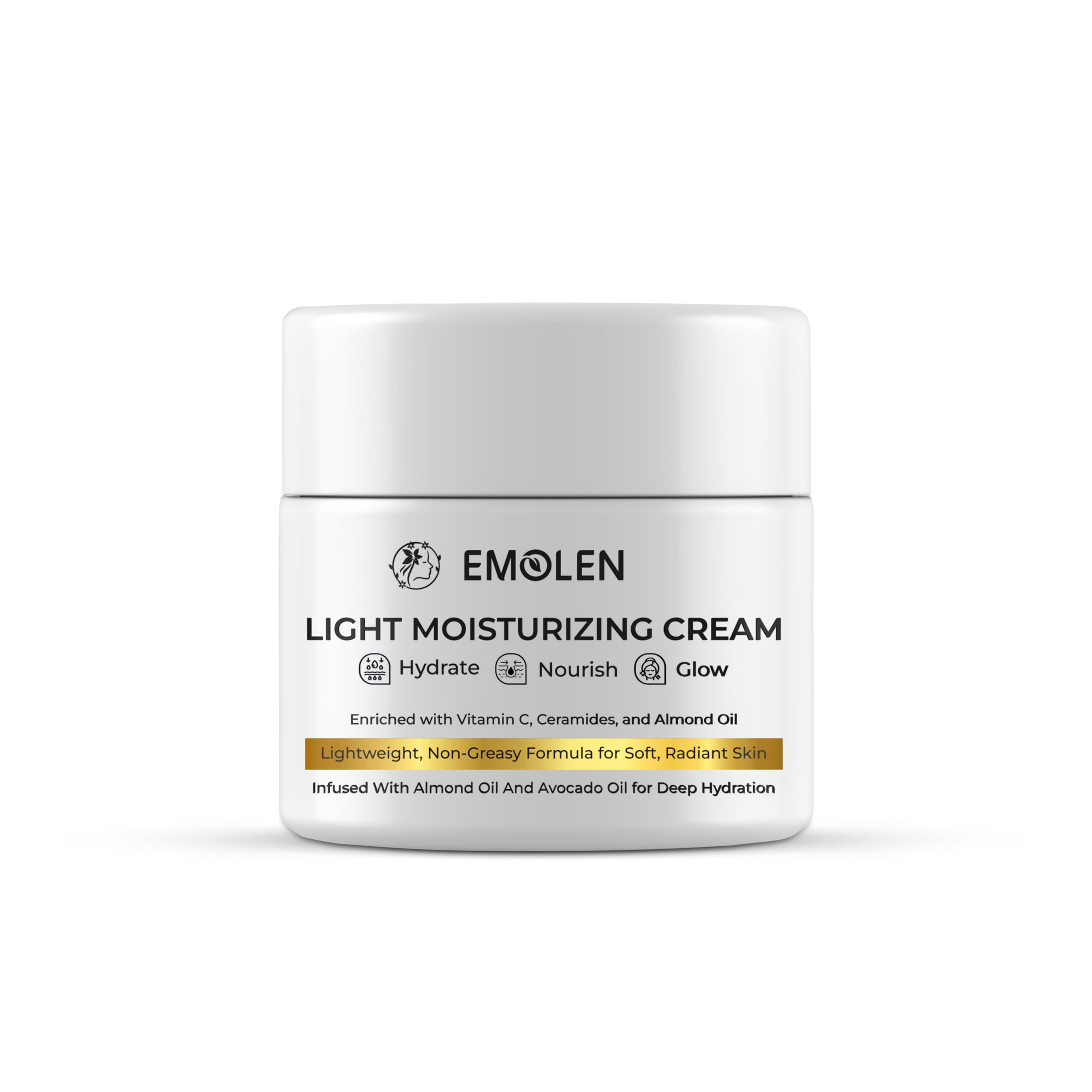 Emolen-e Moisturizer Cream - Non-Comedogenic Moisturizer for Dry ...