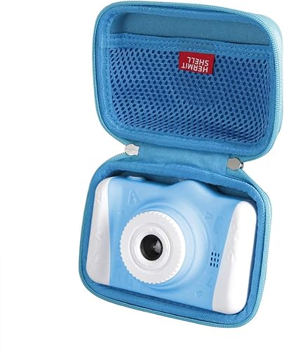 Hermitshell Estuche rígido de viaje para cámara digital WOWGOCoolwill de 12MP para niños (azul) Hermitshell Estuche rígido de viaje para cámara digital WOWGOCoolwill de 12MP para niños (azul)