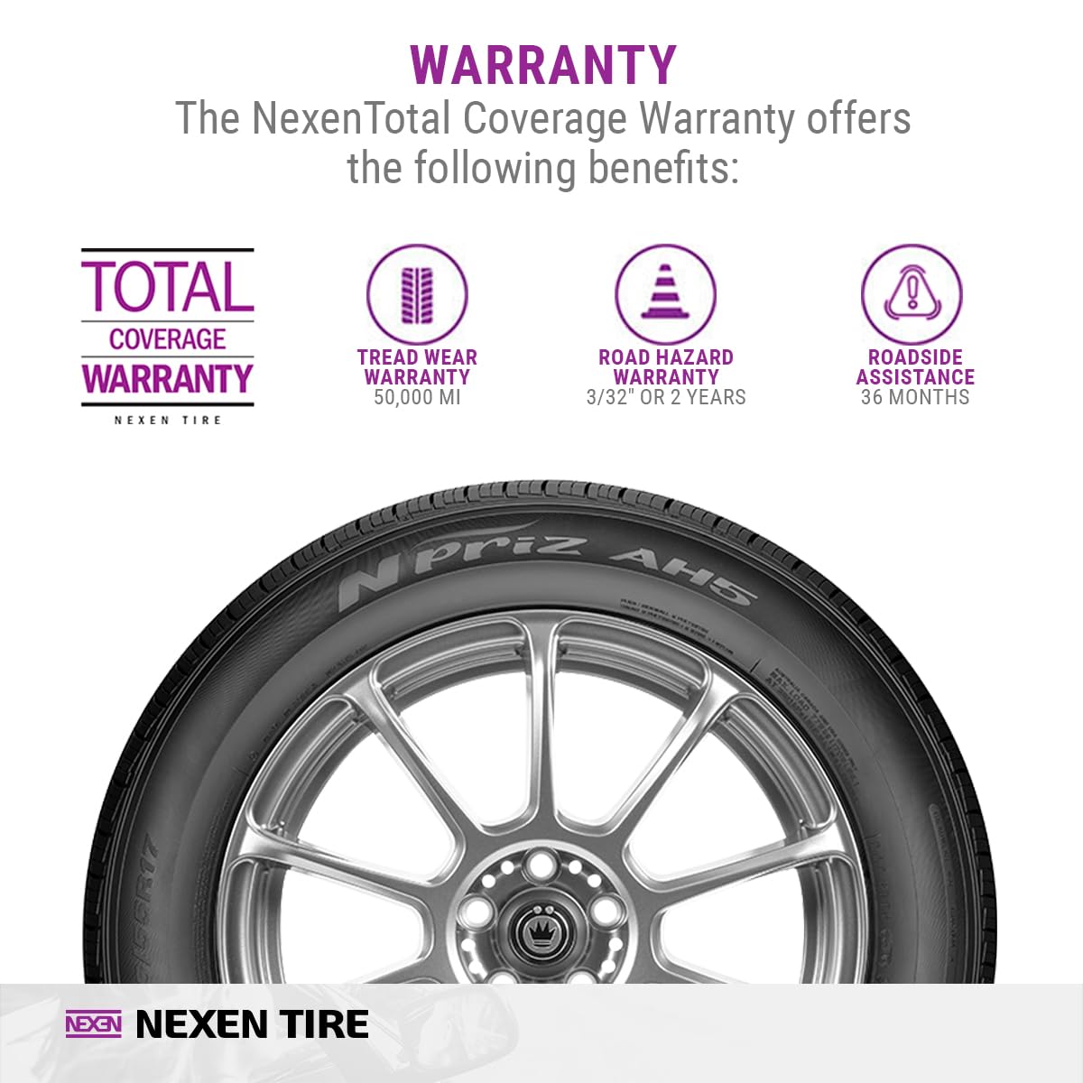 215/55R17 94H Nexen Npriz AH5 : Amazon.ca: Automotive