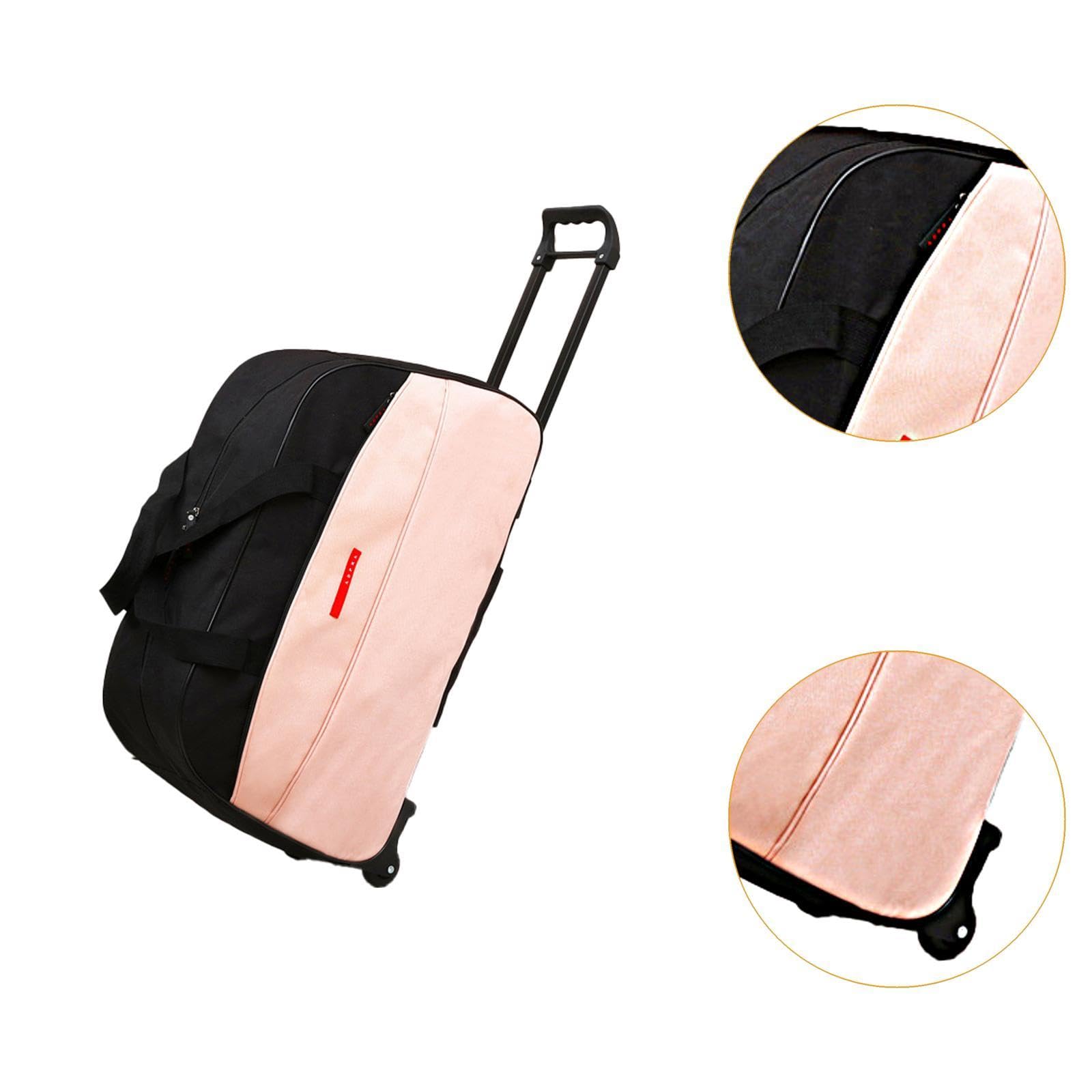 Bolsa de Lona con Ruedas y Ruedas, Plegable, para Llevar en la Playa y Hacer Deportes