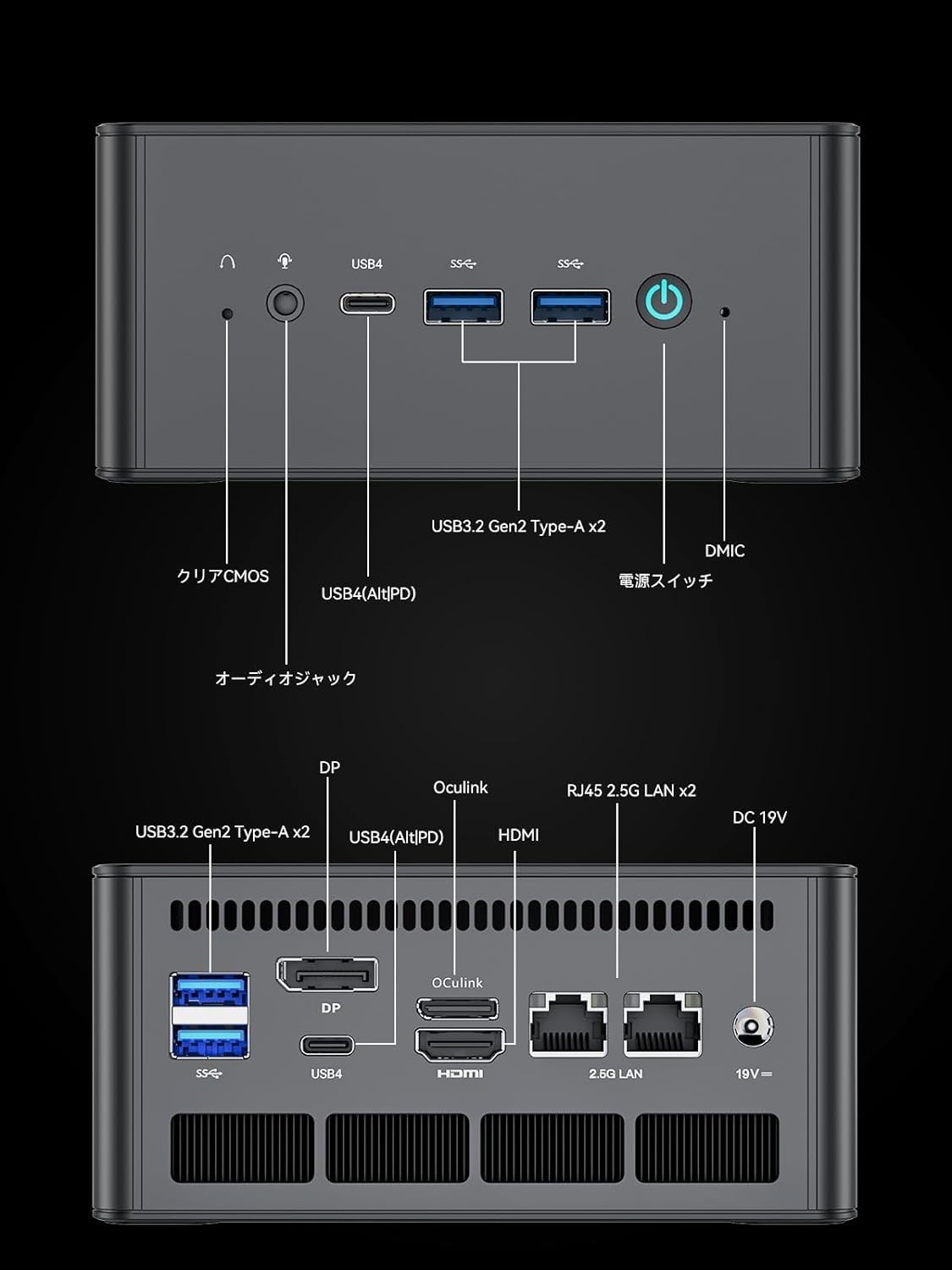Amazon.co.jp: ミニpc AMD Ryzen 7 7840HS DDR5 64GB 1TB PCIe4.0 SSD